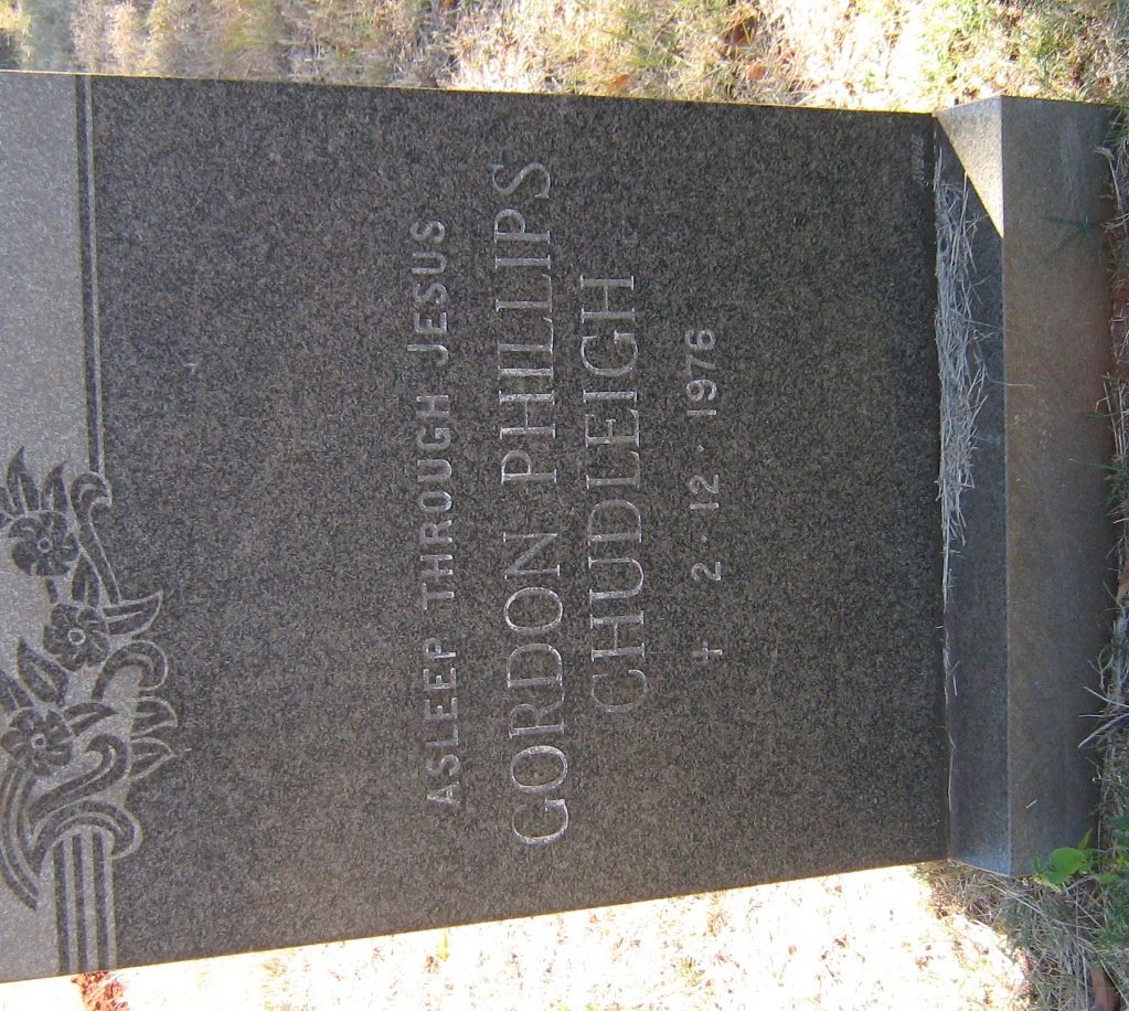 CHUDLEIGH Gordon Phillips -1976