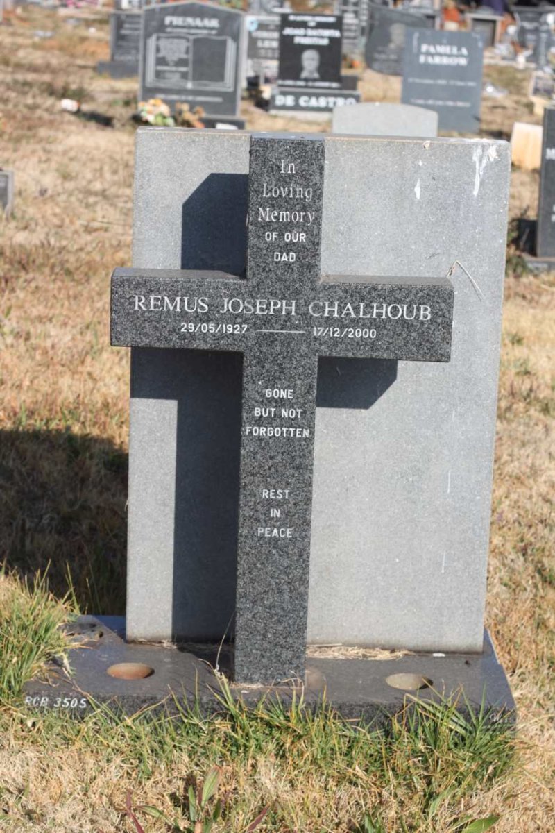 CHALHOUB Remus Joseph 1927-2000