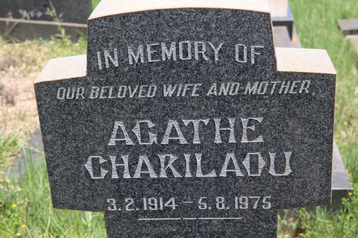 CHARILAOU Agathe 1914-1975
