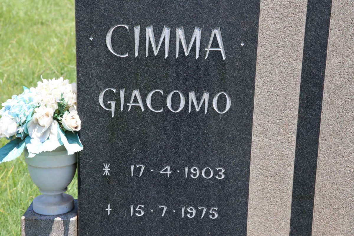 CIMMA Giacomo 1903-1975