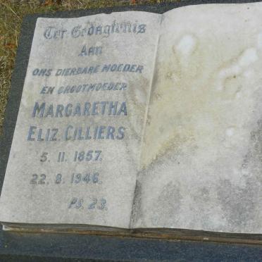 CILLIERS Margaretha Eliz. 1857-1946