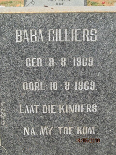 CILLIERS 1969-1969