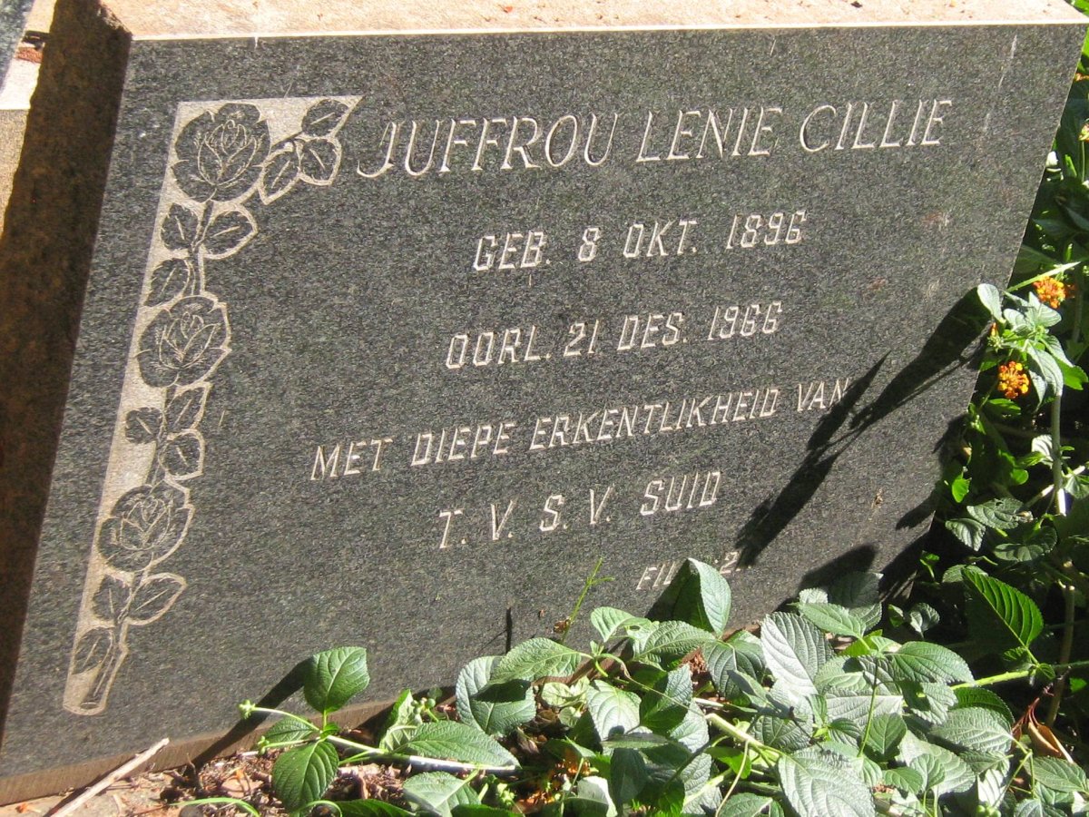 CILLIE Lenie 1896-1966