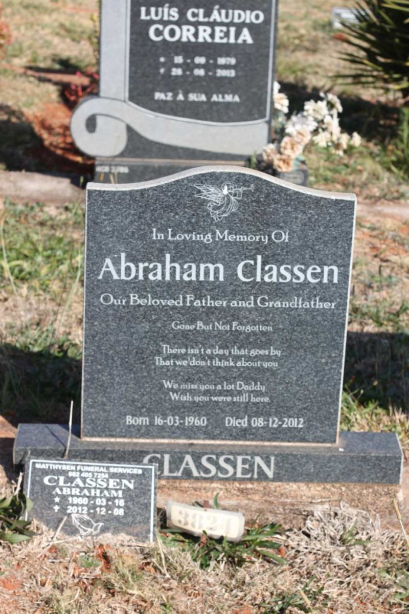 CLASSEN Abraham 1960-2012