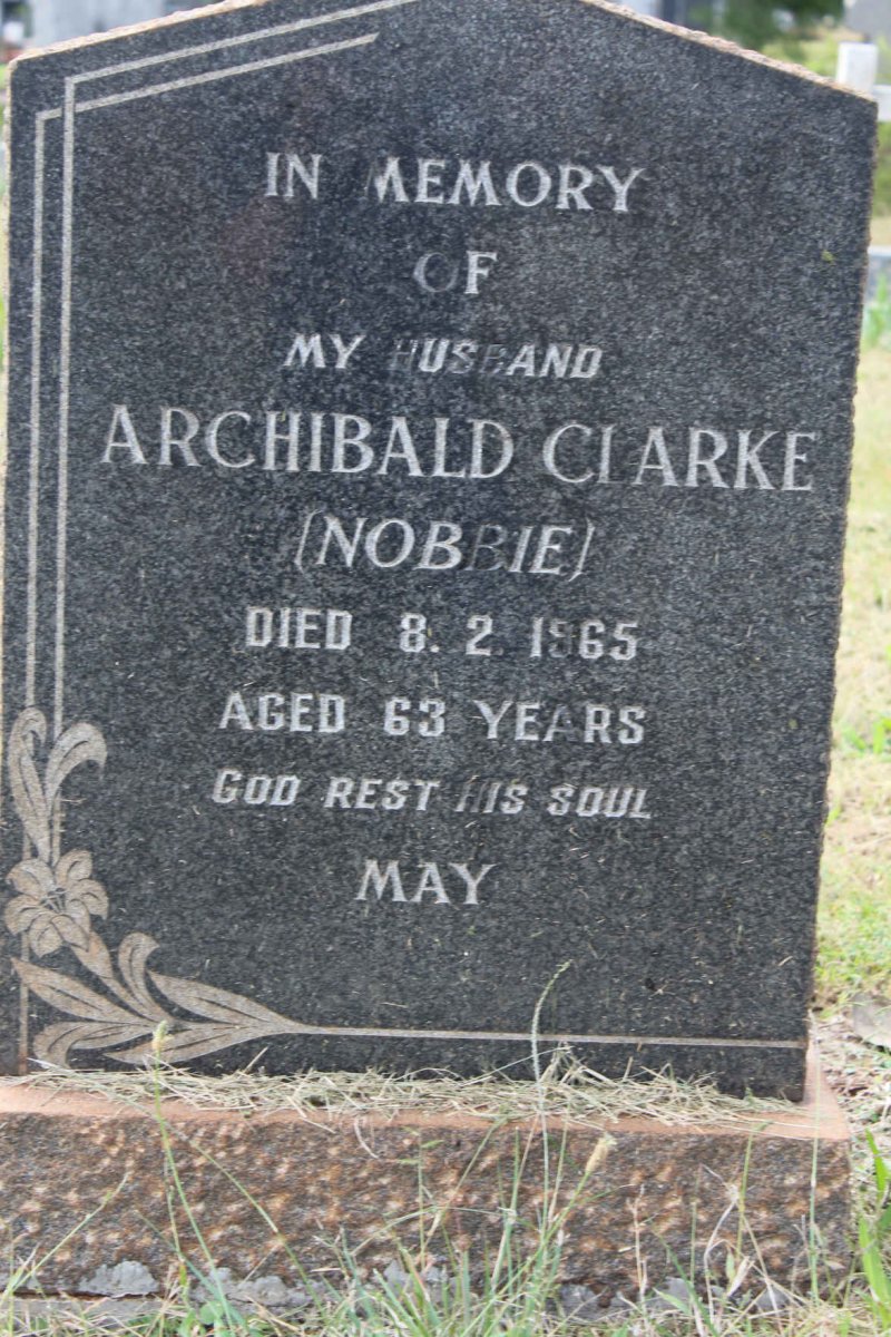 CLARKE Archibald -1965