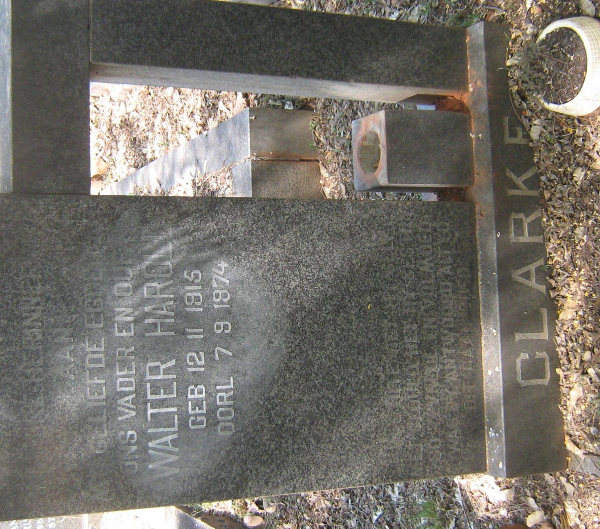CLARKE Walter Harold 1915-1974
