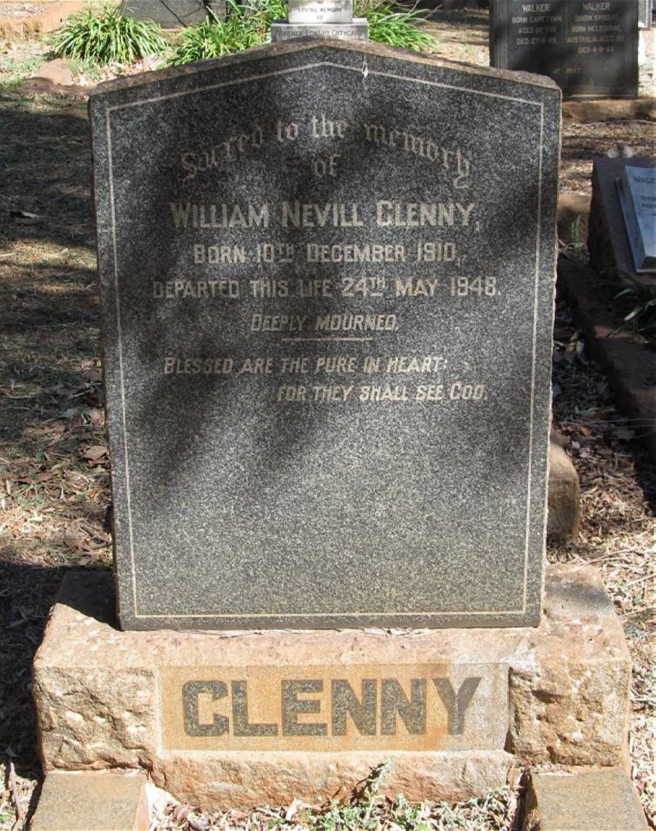 CLENNY Nevill William 1910-1948