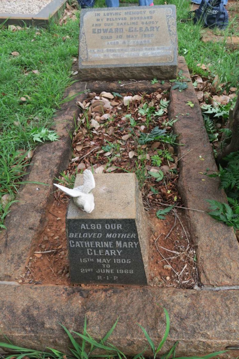 CLEARY Edward -1950 &amp; Catherine Mary 1905-1968