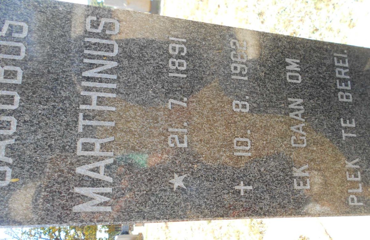 CLAASSENS Jacobus Marthinus 1891-1962 &amp; Beatrix Elizabeth 1892-1978