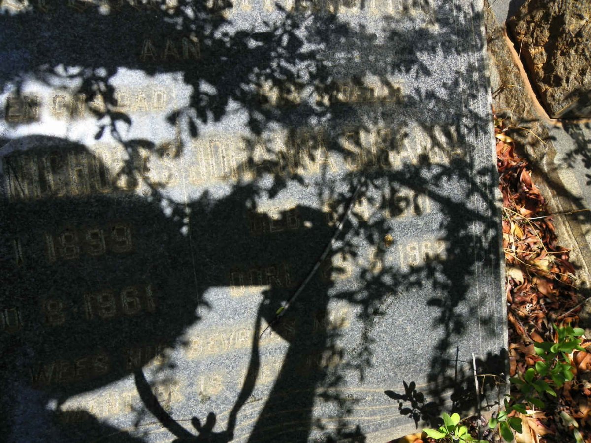 CLASSEN Johannes Nicholas 1899-1961 &amp; Johanna Susanna 1901-1962