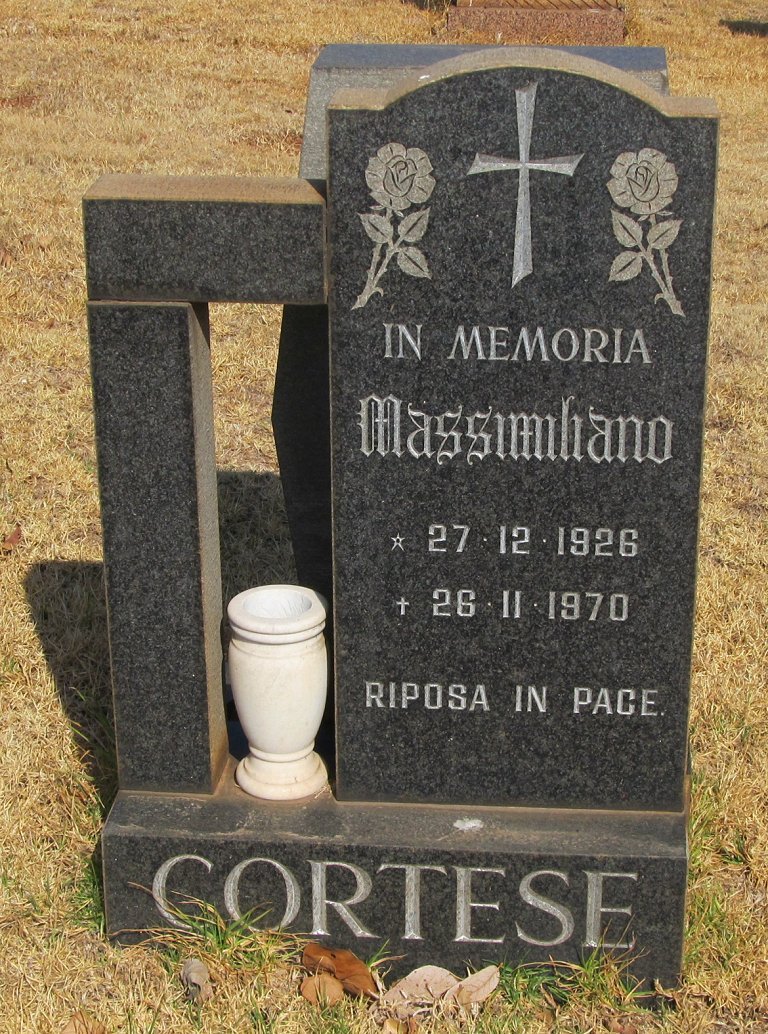 CORTESE Massimiliana 1926-1970