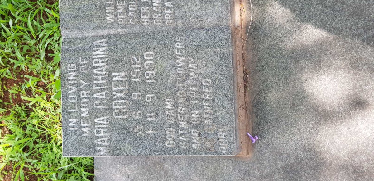 COXEN Maria Catharina 1912-1990