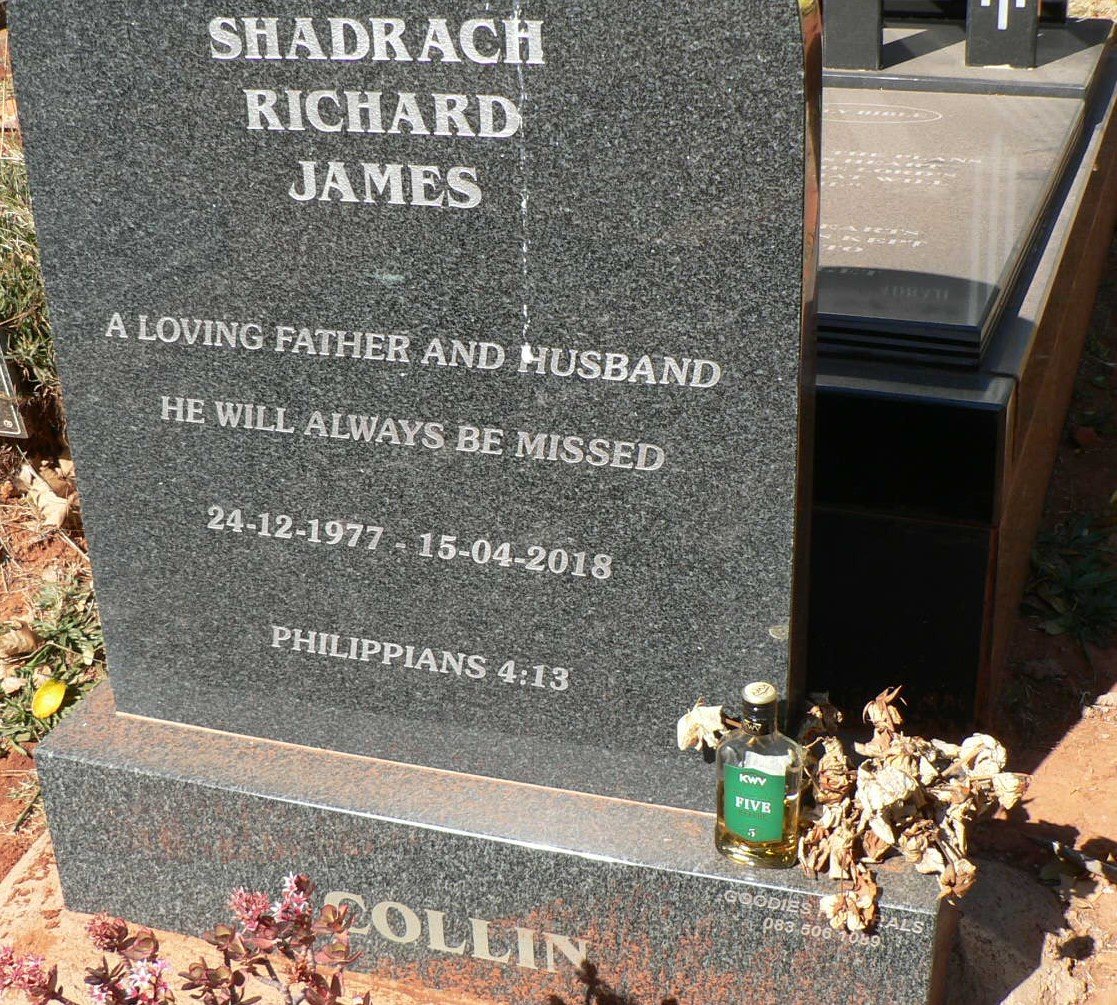 COLLIN Shadrach Richard James 1977-2018