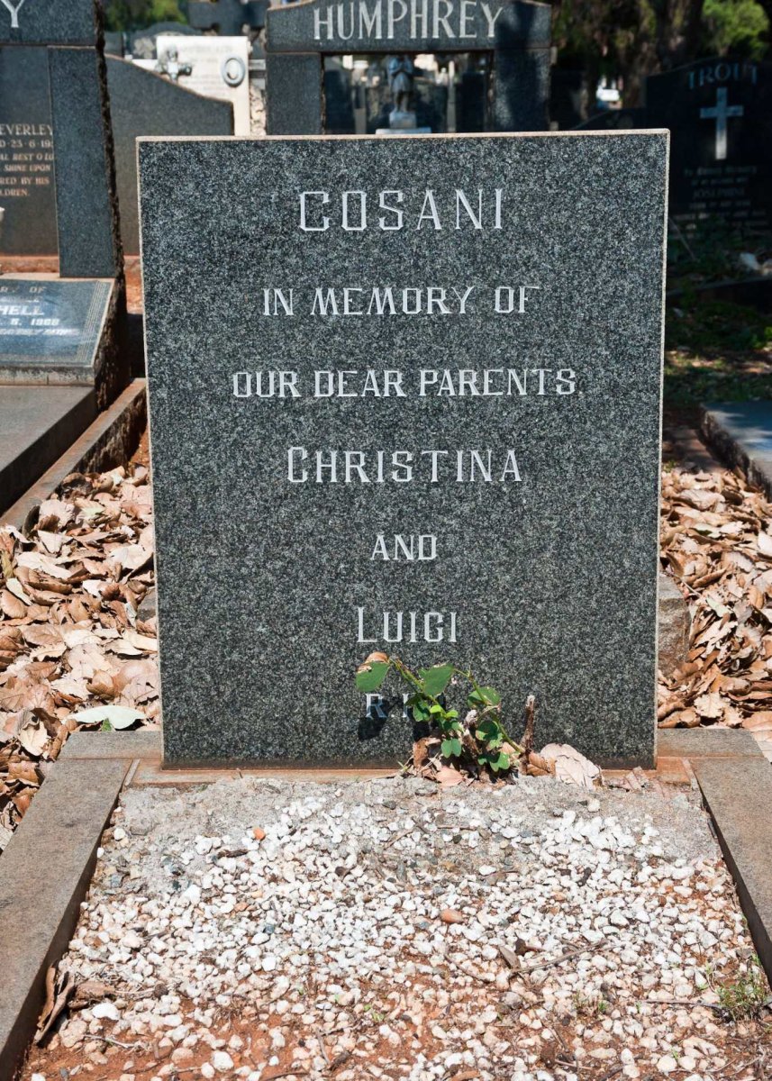 COSANI Luigi &amp; Christina