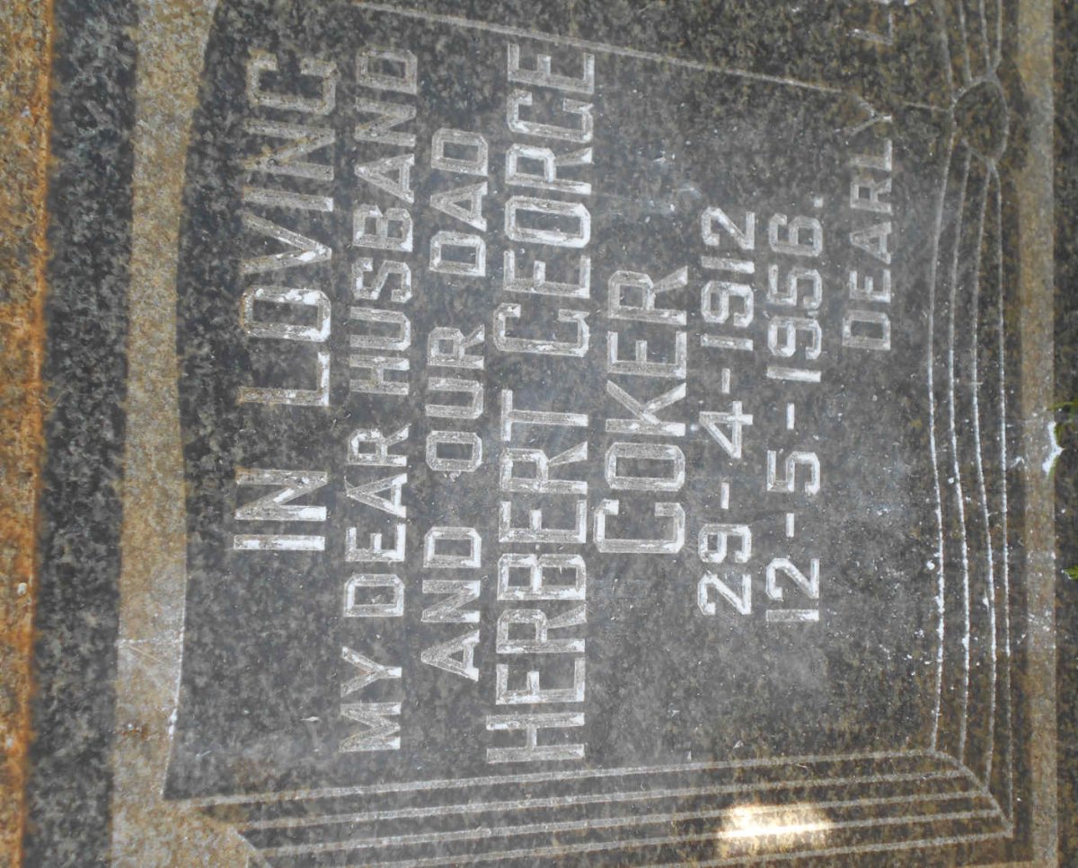 COKER Herbert George 1912-1956