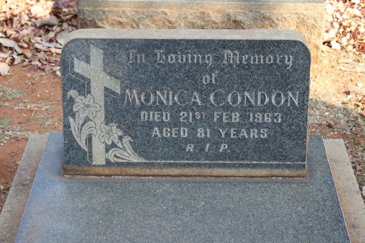 CONDON Monica -1963
