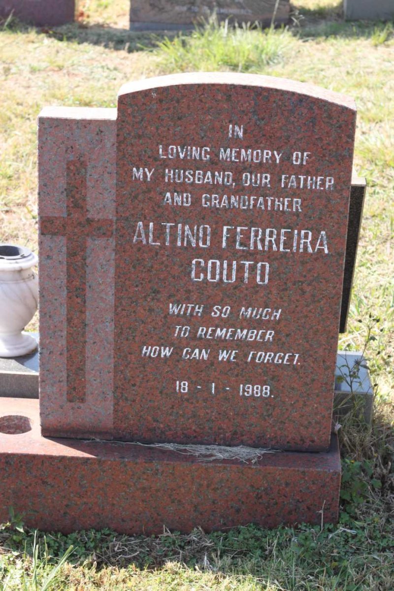 COUTO Altino Ferreira -1988
