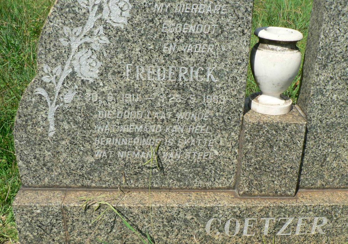 COETZER Frederick 1911-1983