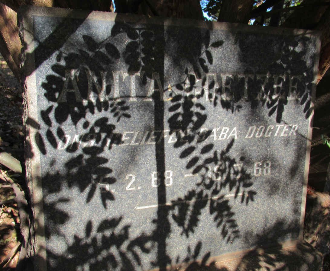 COETZEE Anita 1968-1968