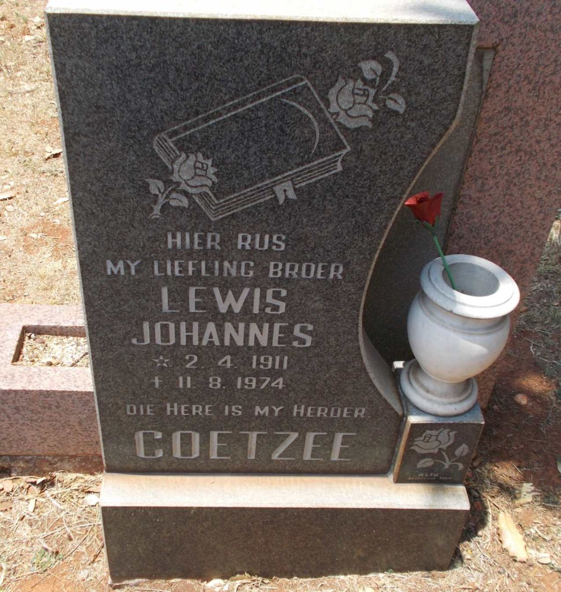 COETZEE Lewis Johannes 1911-1974