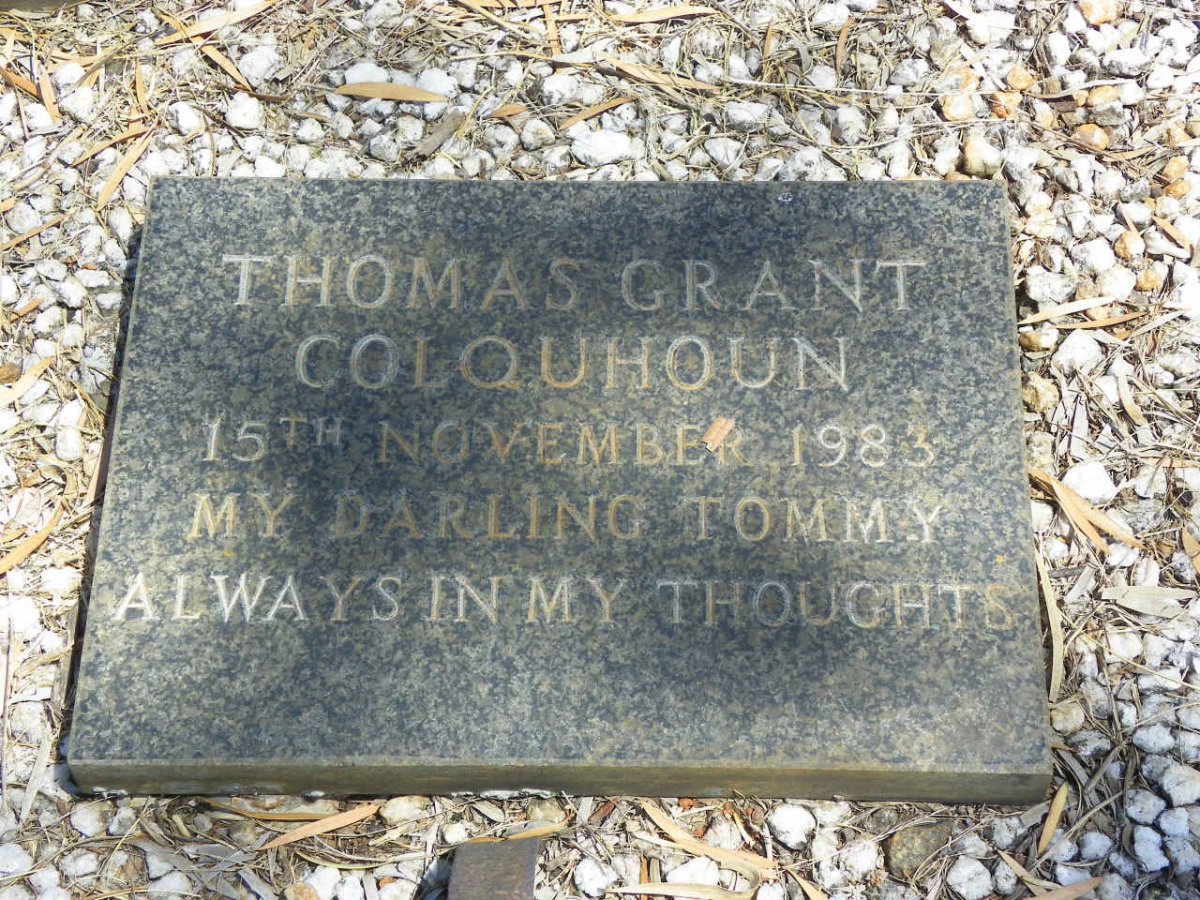 COLQUHOUN Thomas Grant -1983