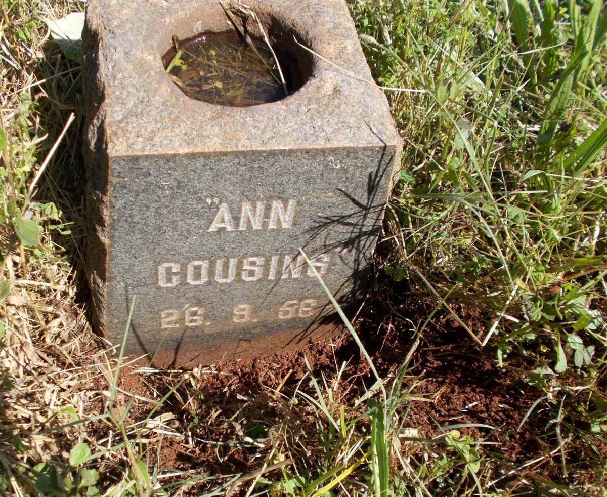 COUSINS Ann -1958