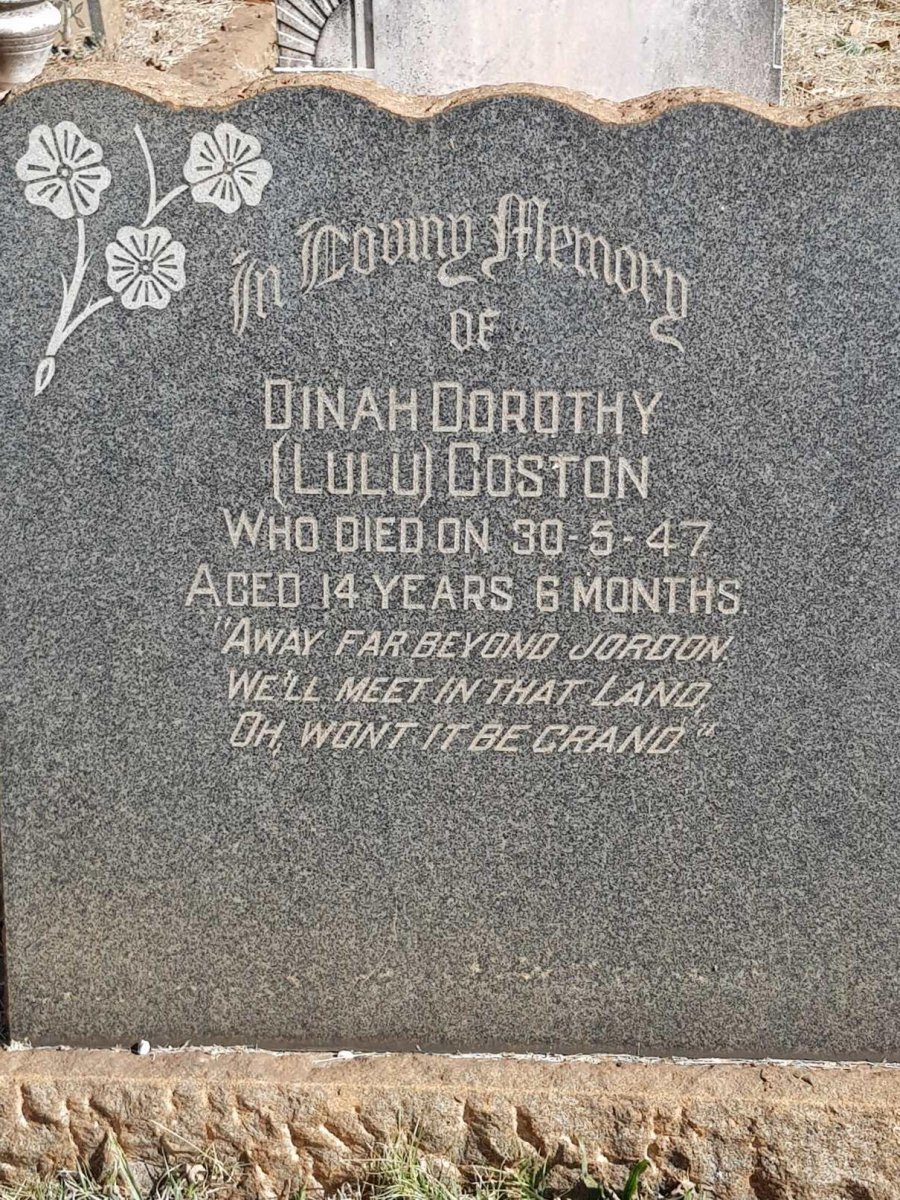 COSTON Dinah Dorothy -1947