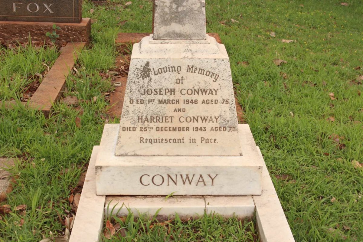CONWAY Joseph -1946 &amp; Harriet -1943