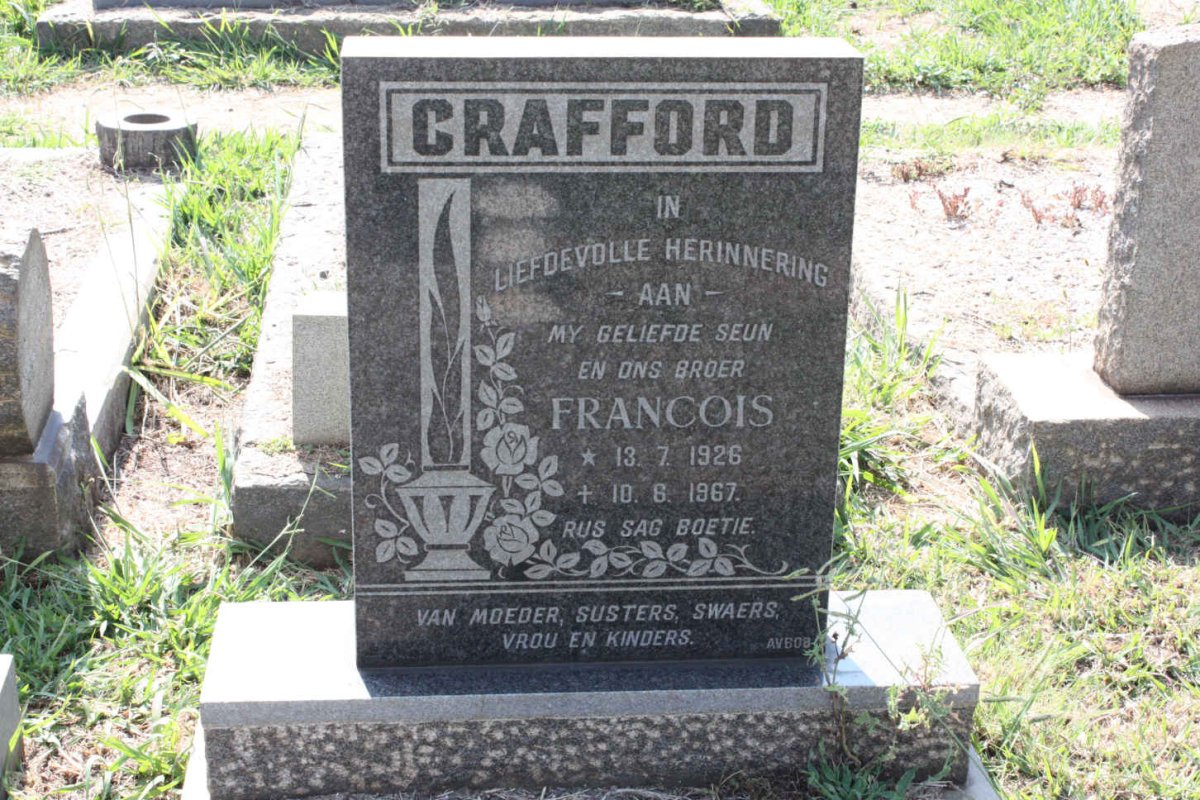 CRAFFORD Francois 1926-1967