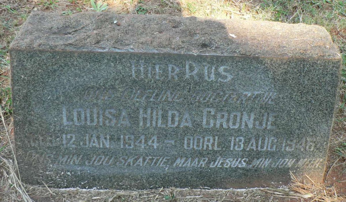 CRONJE Louisa Hilda 1944-1946