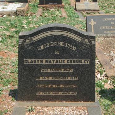 CROSSLEY Gladys Natalie -1953