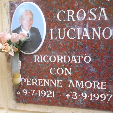 CROSA Luciano 1921-1997