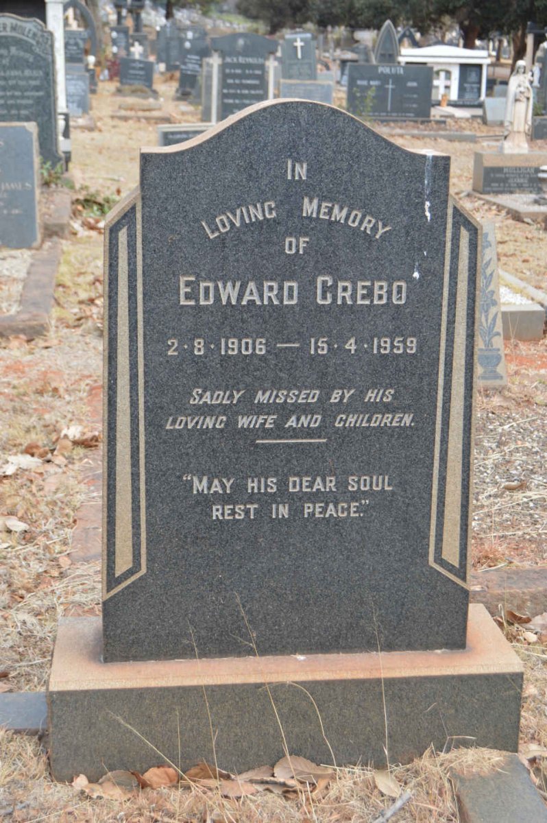 CREBO Edward 1906-1959