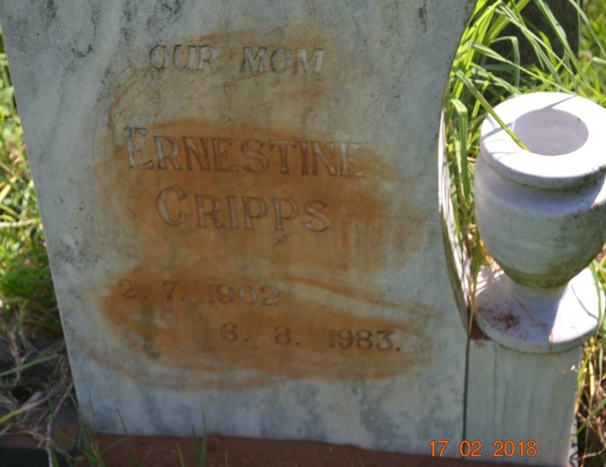 CRIPPS Ernestine 1902-1983