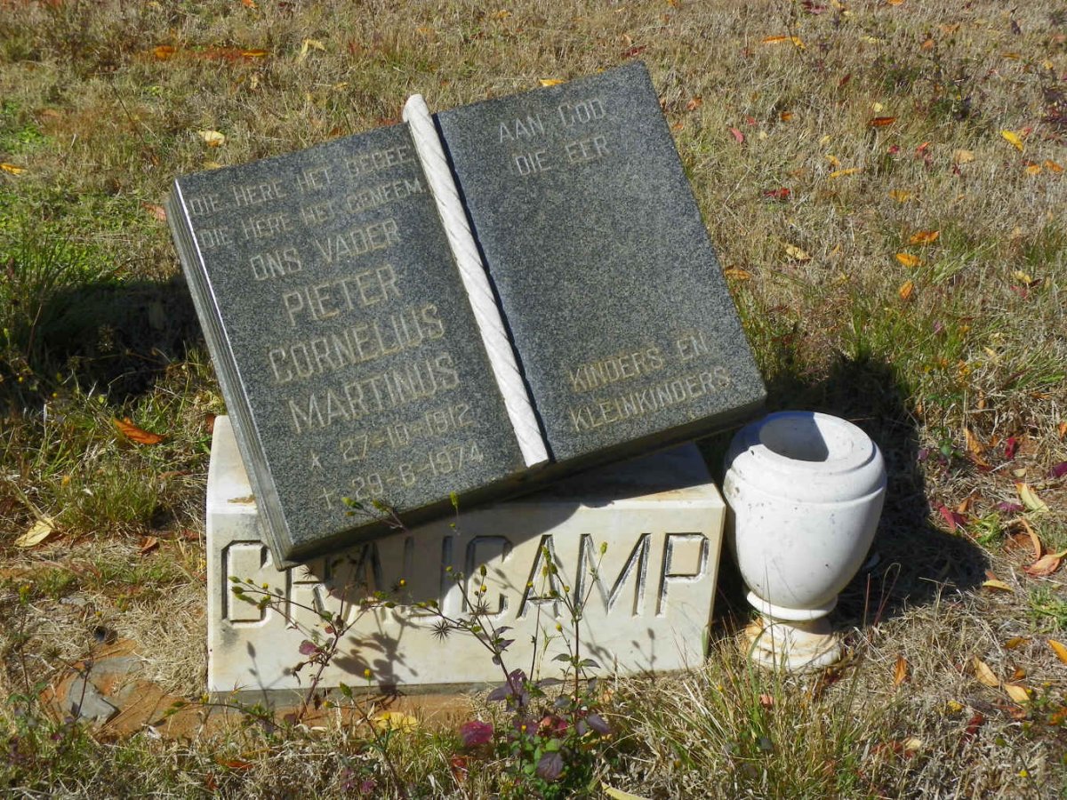CRAUCAMP Pieter Cornelius Martinus 1912-1974