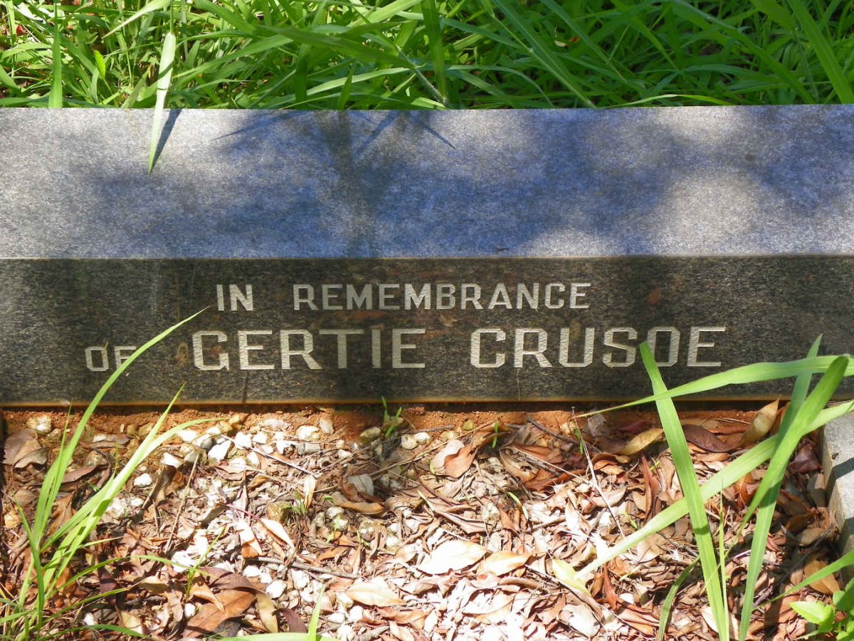 CRUSOE Gertie