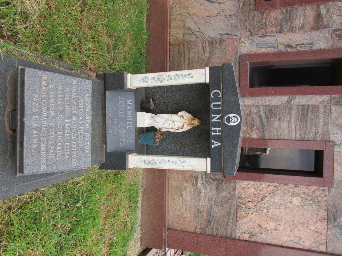 CUNHA Manuel de Jesus Lopes 1946-1987
