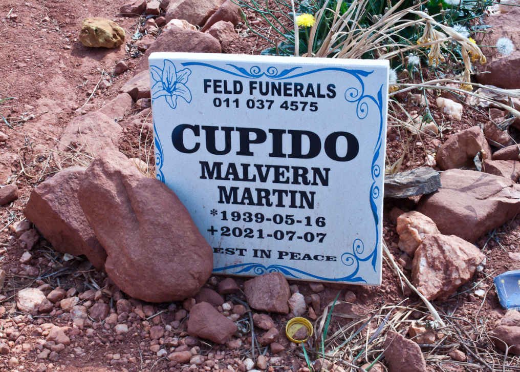 CUPIDO Malvern Martin 1939-2021
