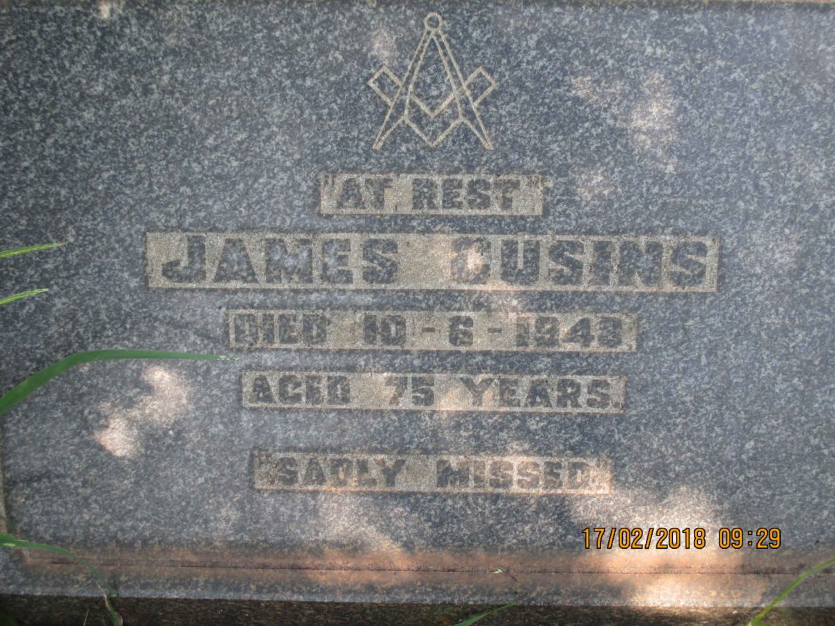CUSINS James -1948