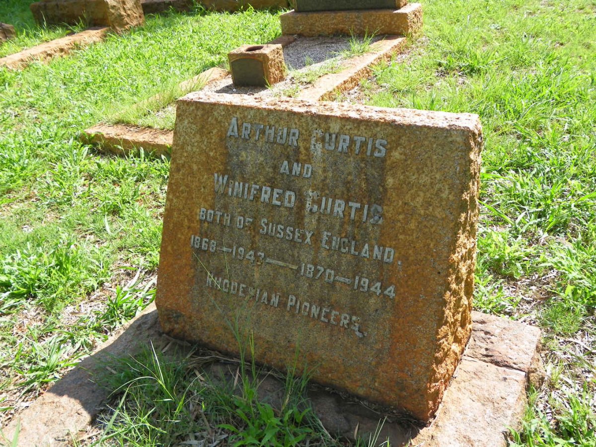 CURTIS Arthur 1868-1943 &amp; Winifred 1870-1944