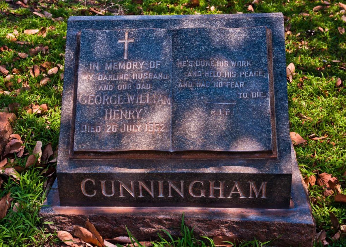 CUNNINGHAM George William Henry -1952