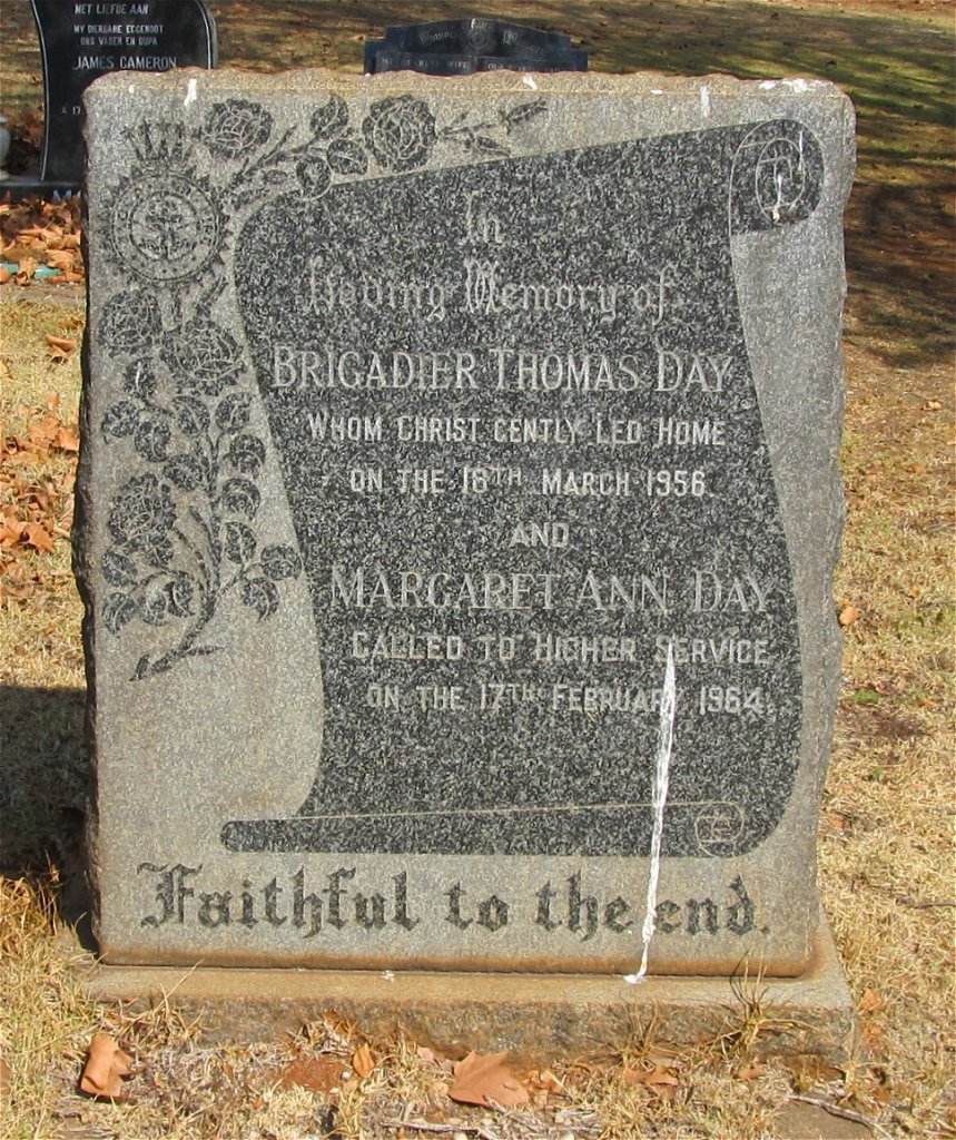 DAY Thomas -1956 &amp; Margaret Ann -1964