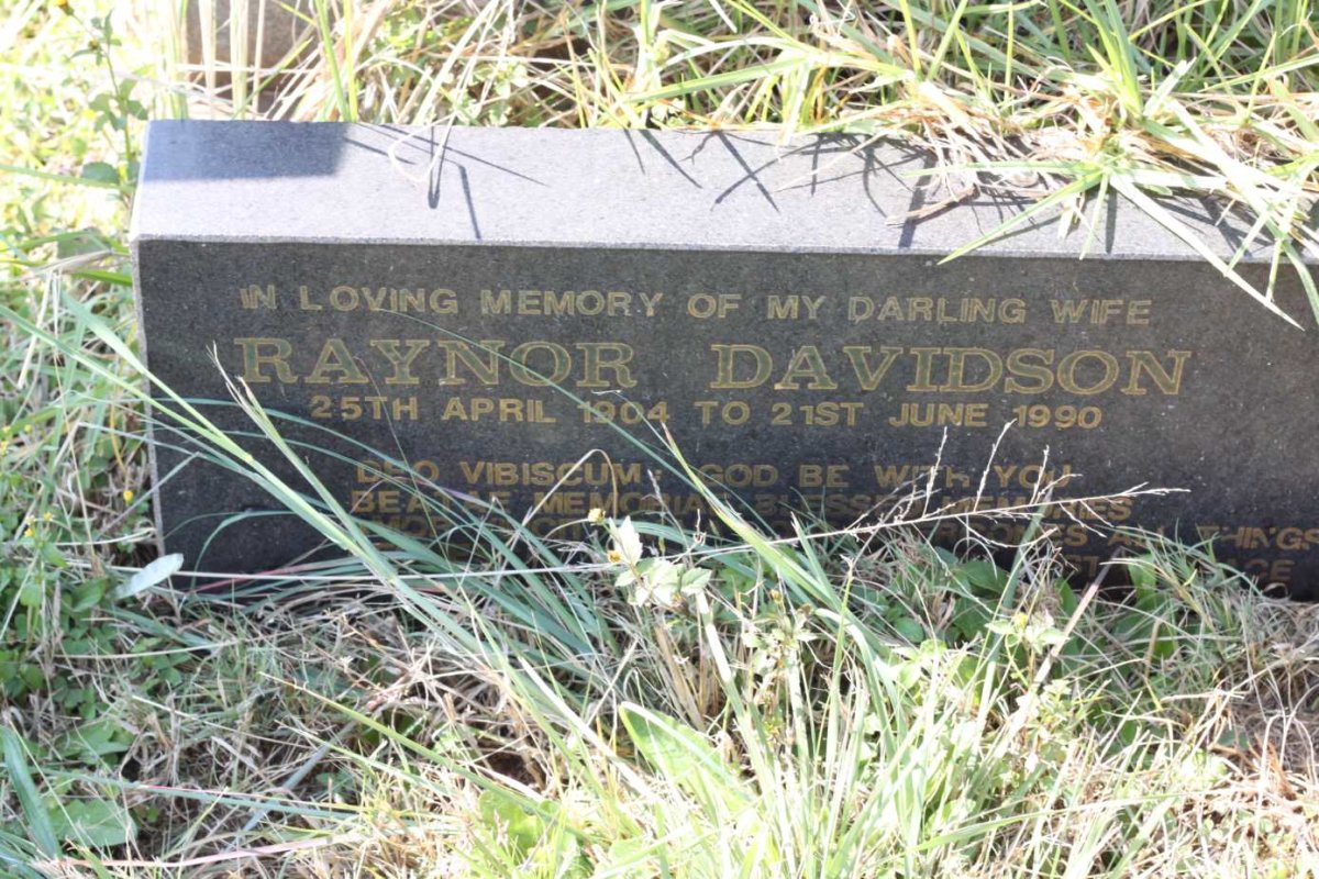 DAVIDSON Raynor 1904-1990