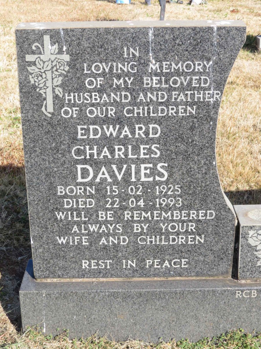 DAVIES Edward Charles 1925-1993