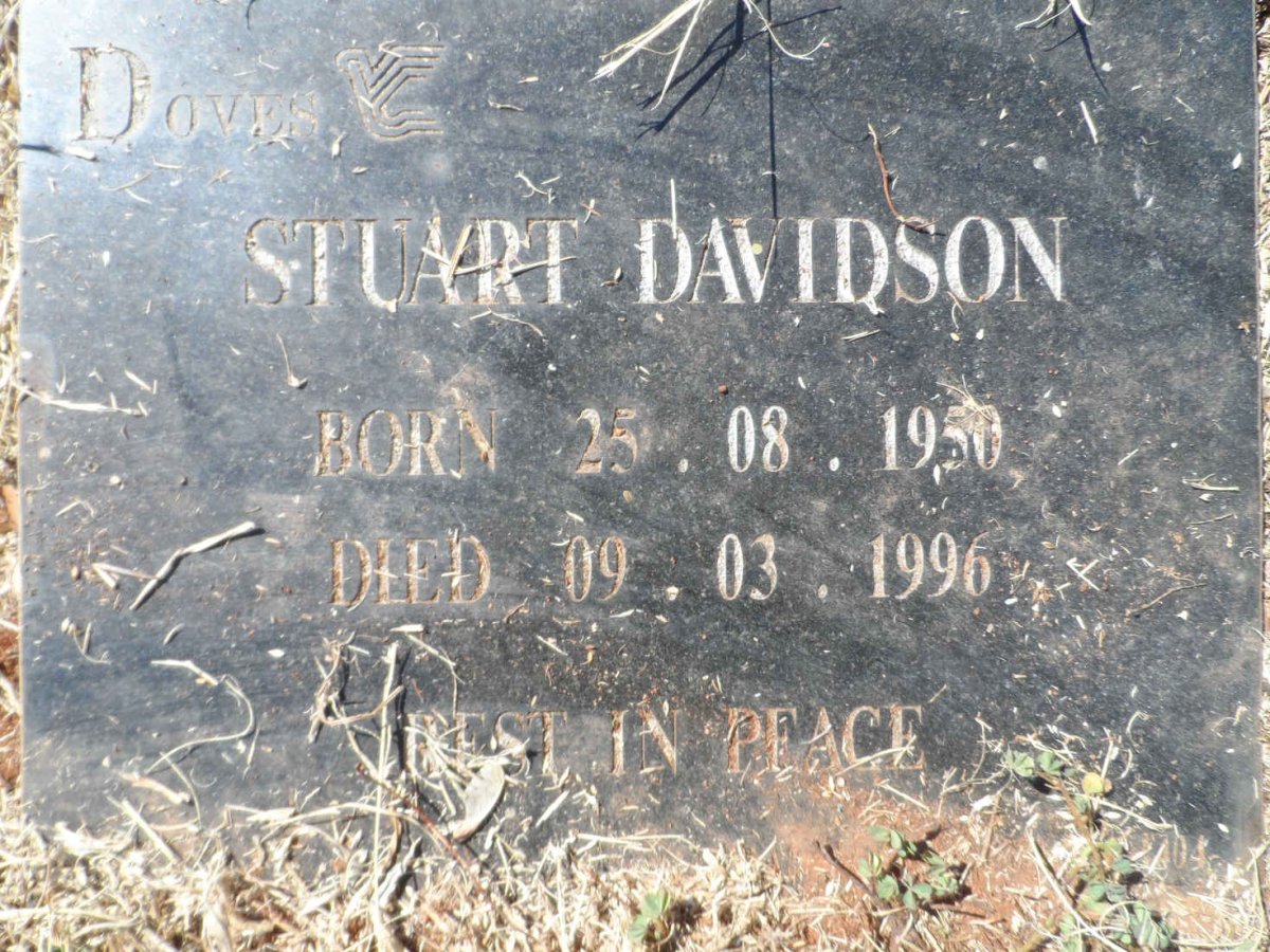 DAVIDSON Stuart 1950-1996