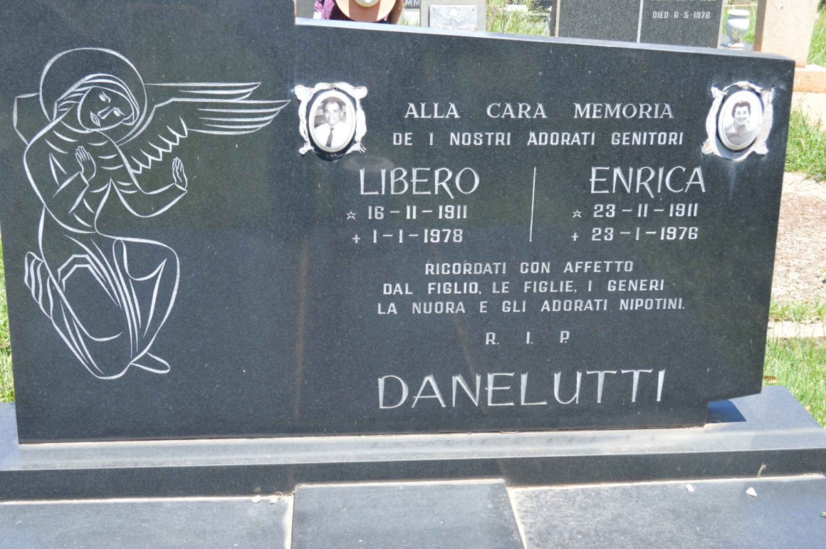 DANELUTTI Libero 1911-1978 &amp; Enrica 1911-1976
