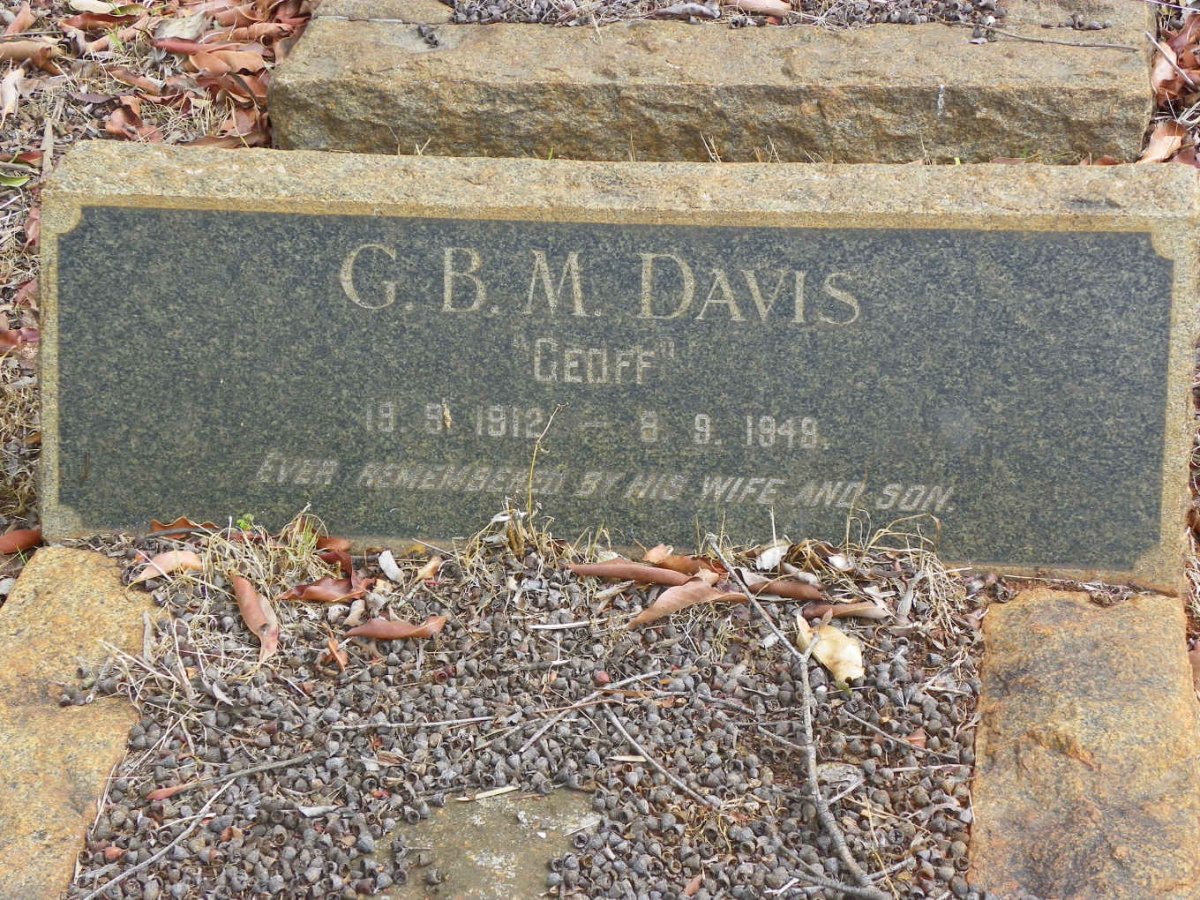 DAVIS G.B.M. 1912-1949