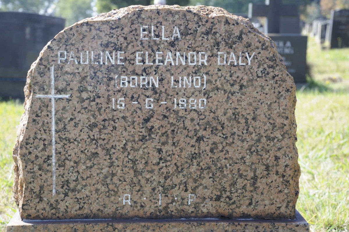 DALY Pauline Eleanor nee LIND -1980