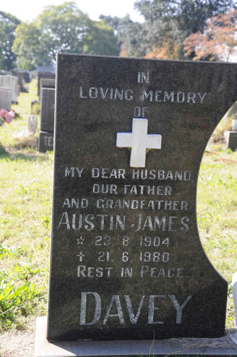 DAVEY Austin James 1904-1980