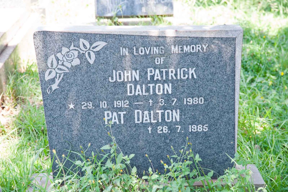 DALTON John Patrick 1912-1980 &amp; Pat -1985